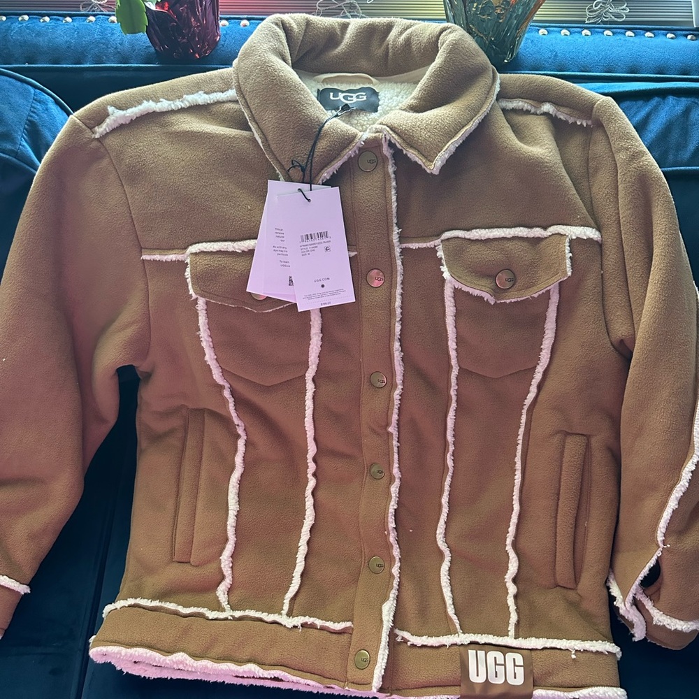 Brand New UGG W Frankie Bonded fleece Jacket